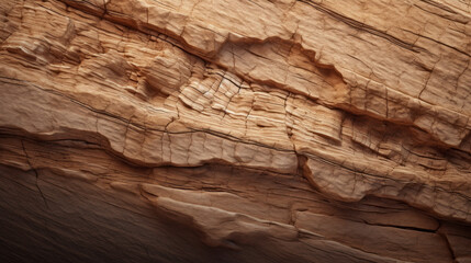 A close-up of the texture and pattern of a piece of sandstone