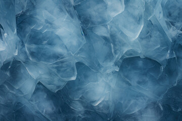 Flat Ice Texture With Snowflakes And Microcracks For Background Created Using Artificial...