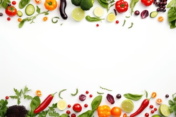 Organic food background