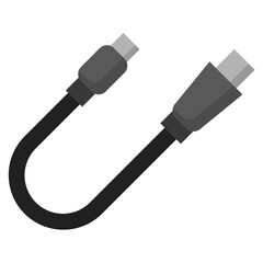 CONNECTION CABLE filled outline icon,linear,outline,graphic,illustration
