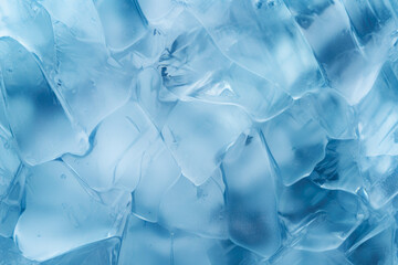 Obraz premium Flat Ice Texture With Snowflakes And Microcracks For Background Created Using Artificial Intelligence