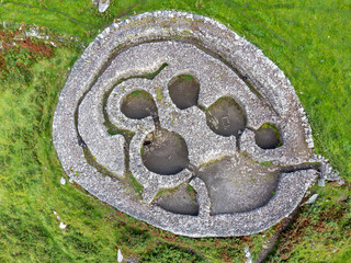 Cashel Murphy, Ancient Celtic settlement, Early Christian era (5th-8th centuries AD), Dingle...
