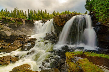 Wasserfall Vattenfallet Schweden