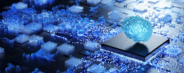 Microprocessor with artificial intelligence. Training an artificial neural network. Artificial...