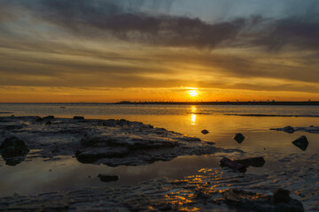 Sonnenuntergang Nordsee