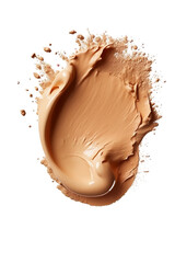 Close Up of Liquid Foundation Splash in Fresh Soft Pastel Colors png transparent background