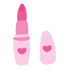 barbicore pomade doll heart makeup pink icon