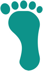 足跡アイコンイラスト