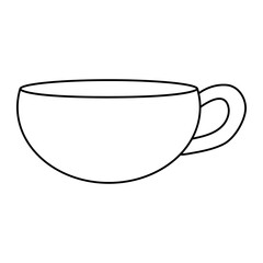 cup line tea coffee barbicore drink cafe