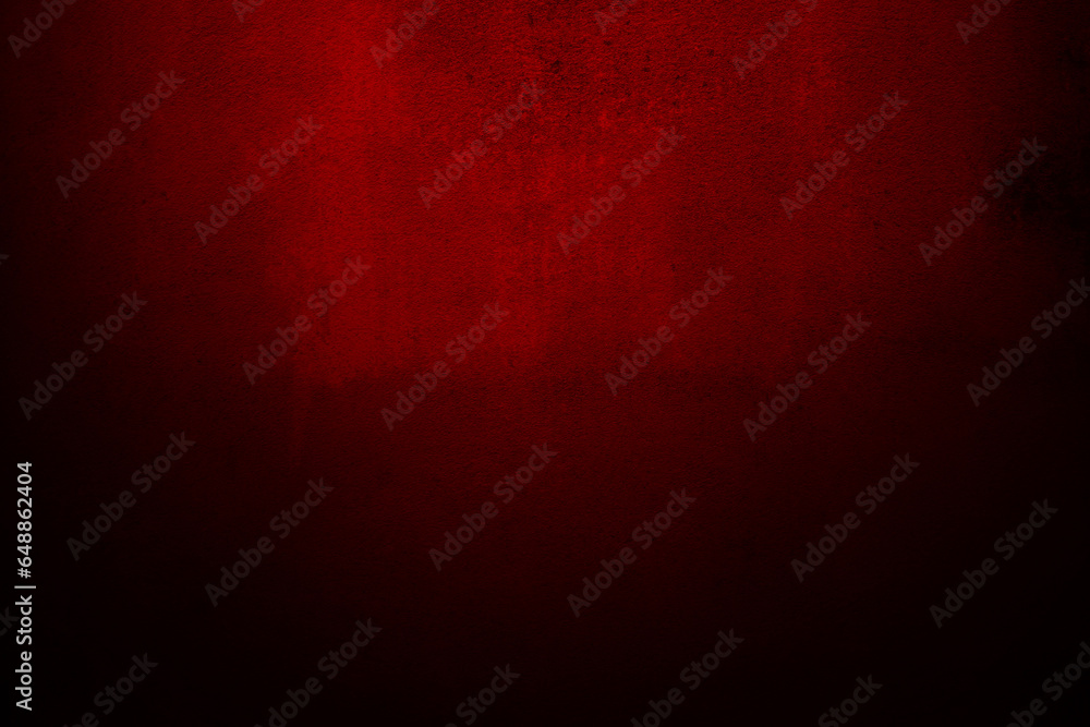 Wall mural Red grunge background. Christmas design layout