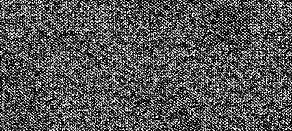 Poster vector fabric texture. distressed of weaving fabric. grunge background. abstract halftone vector ill