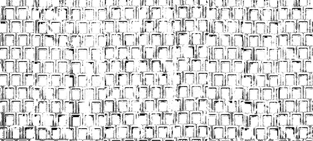 Poster vector fabric texture. distressed texture of weaving fabric. grunge background. abstract halftone ve