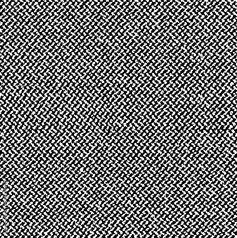 Poster vector fabric texture. distressed texture of weaving fabric. grunge background. abstract halftone ve