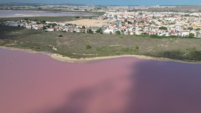 Ein Pinker See