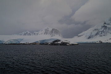 Sailing around Port Lockroy/ Damay Point Antarctica