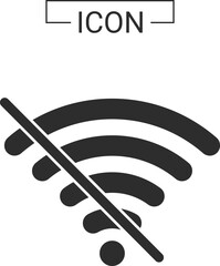 wifi icons internet network communication internet and wifi signal 