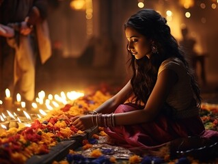 Obraz na płótnie Canvas Diwali