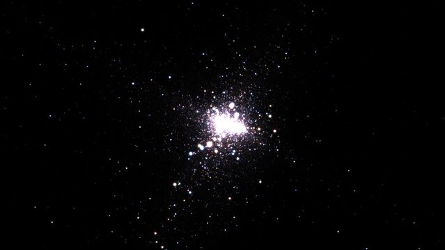 Flying through star fields in deep space
