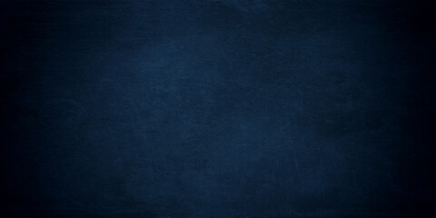 Beautiful Abstract Grunge Decorative Navy Blue Dark Wall texture Background. Banner With Space For Text. Dark blue background concept