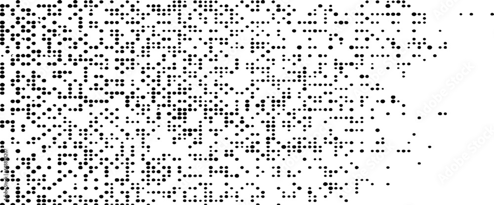 Poster small uneven spots and particles of debris. abstract vector texture. distressed uneven background. g