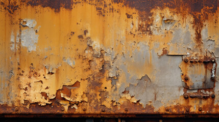 Captivating Rusted Metal Texture, an Intriguing Abstract Background, Perfect for Your Creative Projects and Designs