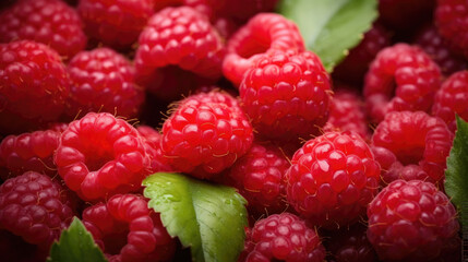 Close-up studio shot of ripe, luscious strawberries, showcasing their vibrant red color and juicy goodness.