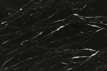 Black and white vector marble texture for tile wallpaper, luxurious background.