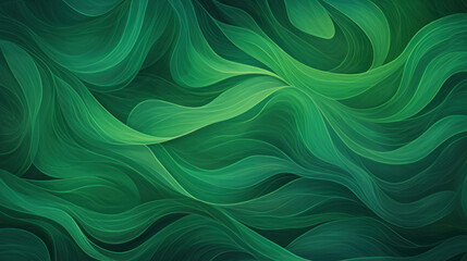 A vibrant green abstract background, a canvas of creativity.