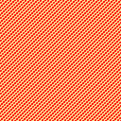 Obraz premium Seamless diagonal stylized wavy striped pattern. Repeated red engrailed and invected lines on yellow background. Heraldry motif. Zigzag abstract wallpaper. Jagged vector illustration