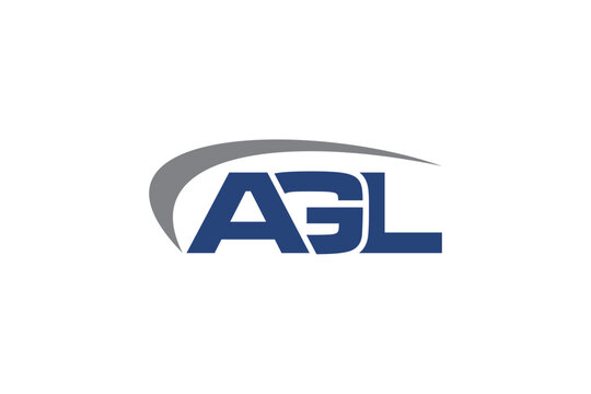 AGL creative letter logo design vector icon illustration