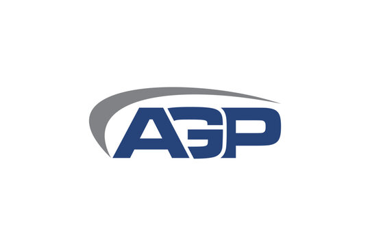AGP creative letter logo design vector icon illustration