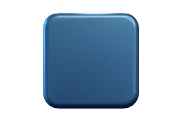 3D Illustration, metal buttons for web design.