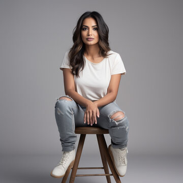 women of the world wearing t shirts