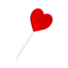 heart shaped lollipop