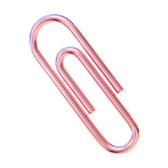 red paper clip