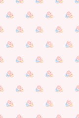 seamless pattern with donut