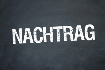 Nachtrag