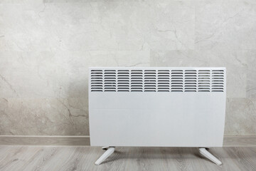 Different types of radiators. Heating systems store.Modern radiator at home. Central heating...