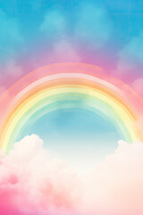 Colorful abstract watercolor with rainbow background  wallpaper