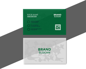Corporate, creative and modern business card design for personal identity