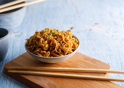Japanese teriyaki noodles.