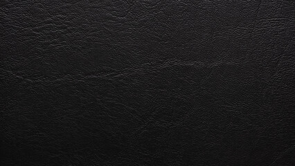 Black leather texture background, glossy black, seamless pattern, and high resolution.