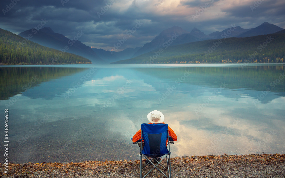 Poster bowman lake