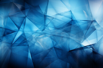 modern abstract blue background design with layers of textured made with AI