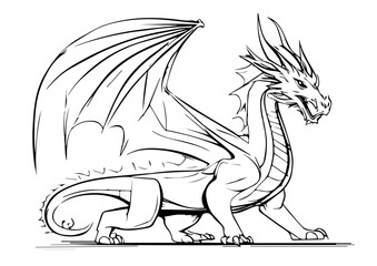 竜のイラスト
