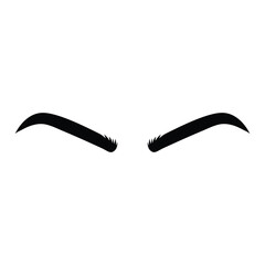 eyebrow icon vektor