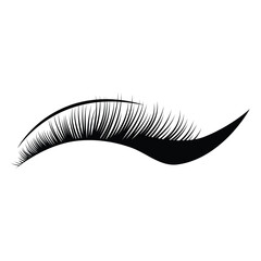 eyelashes icon vektor