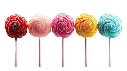 lollipop isolated on white