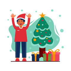 Celebrate Christmas by giving lots of gifts