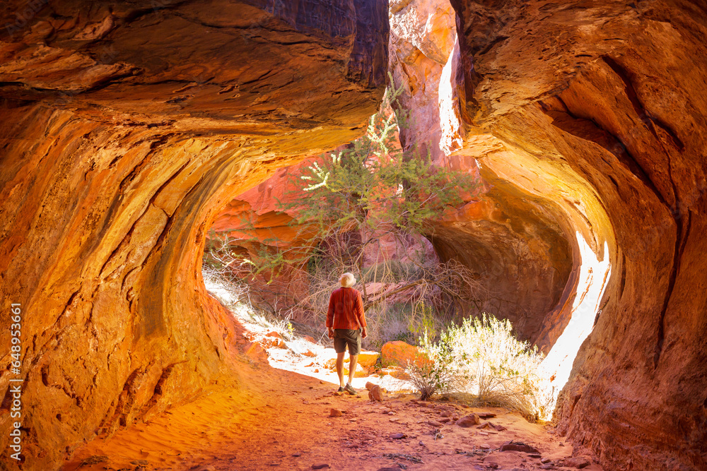 Canvas Prints Slot canyon